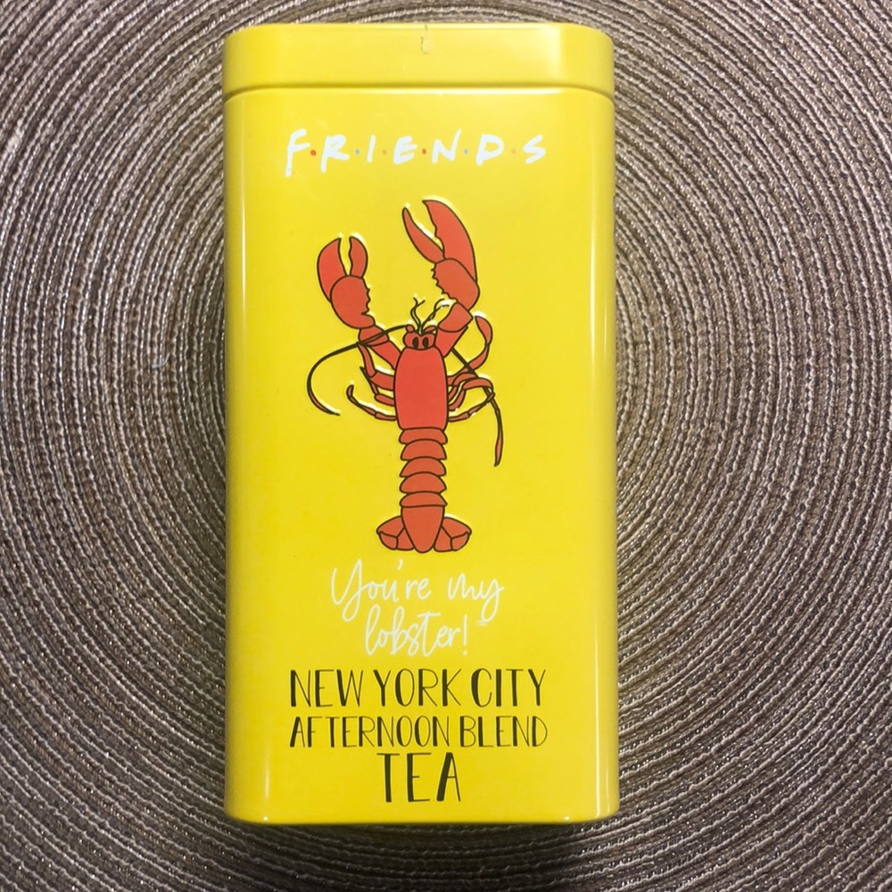 Friends TV Show Lobster Tin Tea